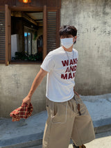 Make クロップショートTシャツ 3C