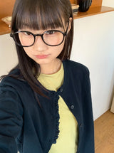 26SS★ [BAONHAUS] Tier Frill Cardigan
