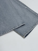 103 Grayish Wide Denim Pants