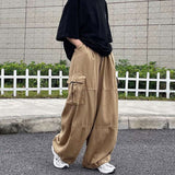 Four Seasons Bendable String Wide Cargo Pants (3 colors)