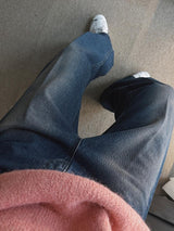 ASCLO クリースガーメントダイデニムパンツ (3color)