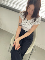Melting Bean Line Necklace