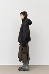 (W) Twin Checked Skirt