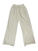 (UNISEX) DOUBLE-LINE STRING WIDE LOOSE-FIT FLEECE TRAINING PANTS - 6 COLOR