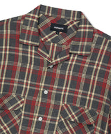 CUT OFF FLANNEL CHECK SHIRT