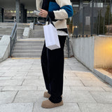 LMN コムレイズコーデュロイピンタックワイドパンツ (3 colors)
