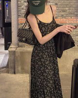 Nose Flower Long Dress