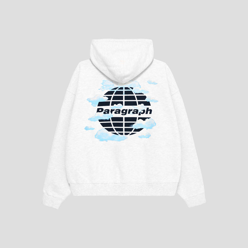 CLOUD CIRCLE LOGO ZIP HOODIE