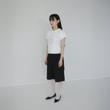 ドットドットTシャツ - アイボリー