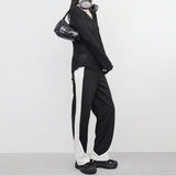 L.Pini V シースルーニット