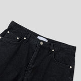 No.1460 S エンブロブラックデニムパンツ