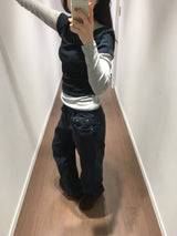 Pigment Straight Cotton Pants (2color)