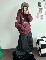TWO PINTUCK RIVET BELT BALLOON LONG PANTS 🤎🖤💙3COLOR