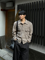 Add suede tracker jacket