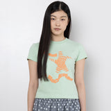 Twister Rockstar Angel Tシャツ - グリーン