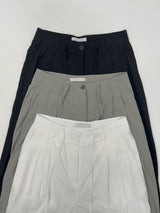 Yvon Nylon Strap Wide Slacks