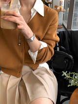 Nitz Classic V-Neck Cardigan