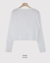 DN Pastel Summer Rib Cardigan (5color)