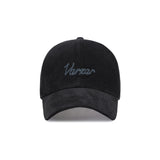 VARZAR Chain Logo Corduroy OG Fit Ball Cap / Black