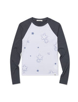 STAR RAGLAN T-SHIRT(BLUE)