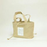 (Small) Vintage Canvas Bag - Beige