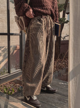 Dusty Corduroy Washed Balloon Pants