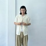 Subtle Texture Structured SS Shirt