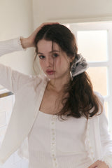 Sweet Dreams Scrunchie (Gray)