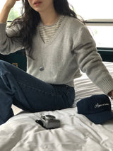 [MADE] FIFTY WOOL V-NECK KNIT