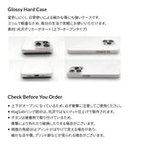 [MADE] バタフライ ボタン レース フォンケース (glossy hard)
