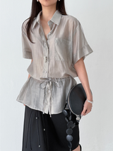 mellow string shirts (3color)