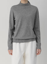 Basic Blan Half-Neck Knit