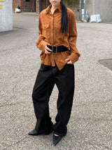 WESTERN SUEDE SHIRT (3C)