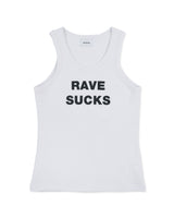 レイブ ワッフル タンクトップ(WHITE)