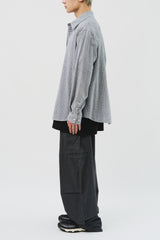 Blur Checked Shirt (3color)
