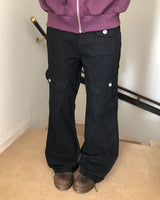 Kehin Cargo Bootcut Pants
