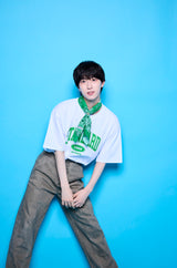 オクトパスフットボールTシャツ（グリーン）