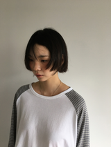 マンチュ ラグラン Tシャツ (3color)