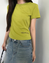 [ORIGINAL] Face Round Short-Sleeve T-Shirt