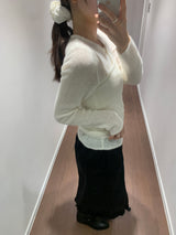 Liang cardigan + knit top (3color)
