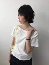 ハーバー ボートネック シャツ(3color)