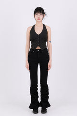 Lovely Chic Backless Tailored Vest