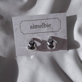 [VIVIZ シンビ Piercing] メテオペブルピアス - Silver Color