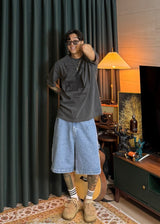 Bermuda Carpenter Semi-Banded Denim 2COLOR