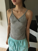 Hirina Lovely Punching Star Strap Sleeveless