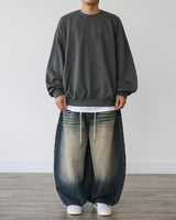 CROSS DEEP DENIM PANTS YB
