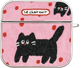 Fluffy Kitten Silver Airpods Case