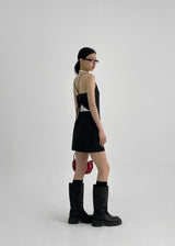 [MADE] Brisch Backstring Mini Dress