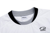 スポーティナイロンフットボールオーバーフィットTシャツ