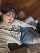 808 Stitch Loose Fit Short Sleeve T-shirt